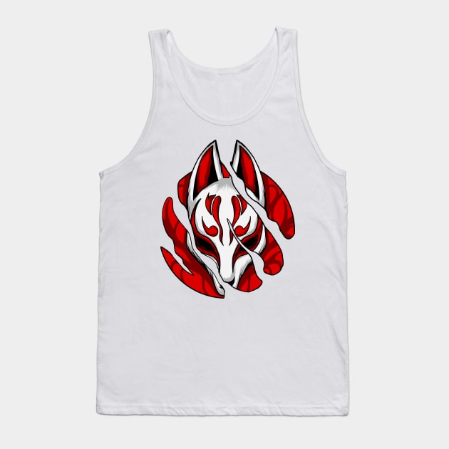 kitsune mask Tank Top by Amartwork